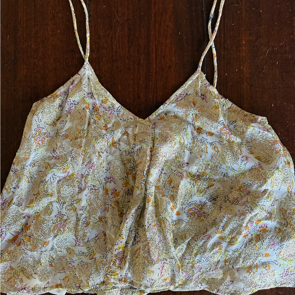 Zara Floral Tank Top - Multicolor